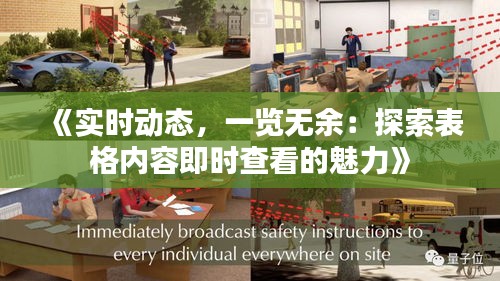《实时动态，一览无余：探索表格内容即时查看的魅力》