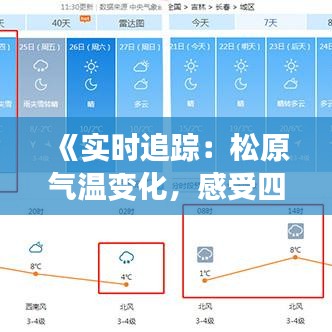 《实时追踪：松原气温变化，感受四季更迭之美》