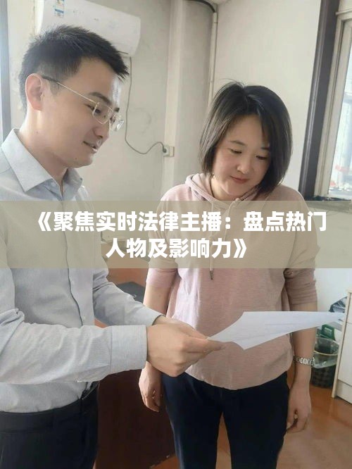《聚焦实时法律主播：盘点热门人物及影响力》