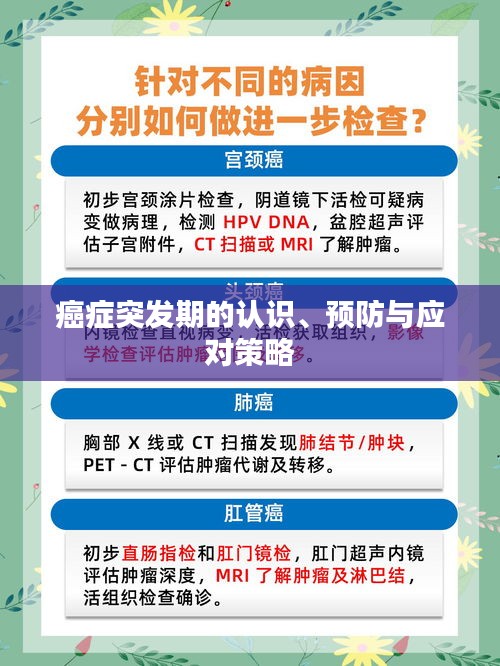 癌症突发期的认识、预防与应对策略