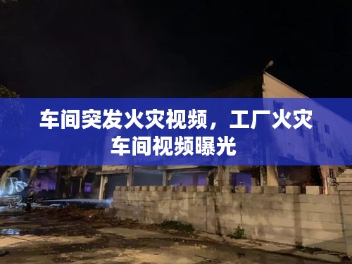 车间突发火灾视频，工厂火灾车间视频曝光 