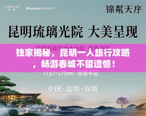 独家揭秘，昆明一人旅行攻略，畅游春城不留遗憾！