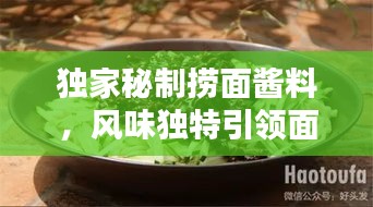 独家秘制捞面酱料，风味独特引领面条新风尚！