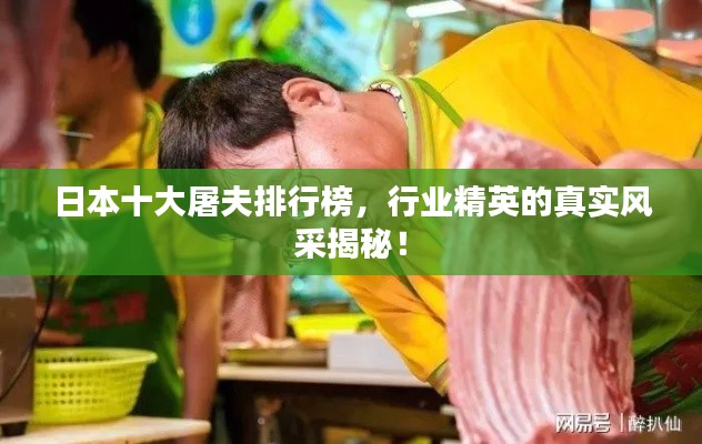 日本十大屠夫排行榜，行业精英的真实风采揭秘！