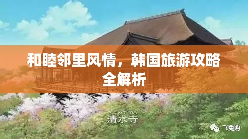 和睦邻里风情，韩国旅游攻略全解析